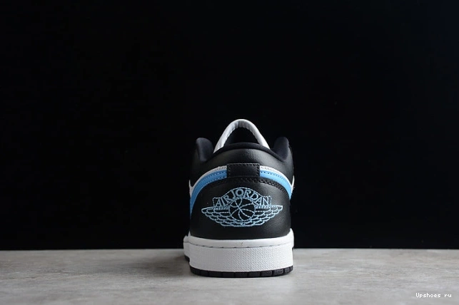 1 Jordan (W)  Low White Blue Black DC0774-041 University 0110